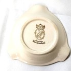 Vintage Munchen 3-sided Porcelain Ashtray Bavaria Germany 3 5  Pwb
