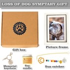 Pet Memorial Gift For Dog Set With Keychain  Suncatcher  Candle  Picture Frame