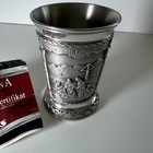 Vintage German Pewter Cup Artina Sks Zinn 95  Made In Germany