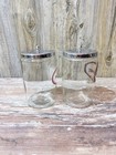 2 Vintage A s  Aloe Co   Glasco Bandages Glass Apothecary Medical Supply Jars