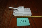 Vintage Marx Battleground Light Gray German  351 Army Tank Dd - Mpc  Timmee