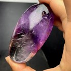 Aaa  Natural Amethyst Polishing Raw Stone Healing Crystals Quartz Play With 140g
