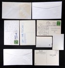 Florida  Mixed Stamp Cover   Card Collection  9 Piece Lot Vintage Antique Us Fdc