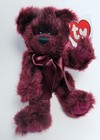 Ty Attic Treasures Collection  beargundy  The Bear  1999   6205  8 5 In   Mint 