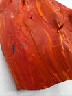 Beautiful Bright Red Rosarita Rough Red With Yellow And Orange Red Stripes