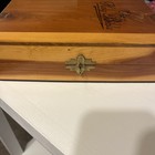 Cedar Wooden Holy Bible Storage Case Union Made