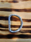  25  American Manufacturing Co  Nickel Plated Welded D-rings 1-3 4  3250 Dee Zp