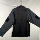 Condor Gen Ii Combat Shirt Mens L Black Long Sleeve Tactical 1 4 Zip Mock Neck