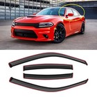 In-channel Window Rain Guards For 2011-2023 Dodge Charger  Window Visor Guard 
