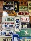 Vintage Lot Of 48 1980 Usa State License Plates Post Cereal Premium Preowned