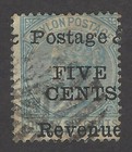 Ceylon Qv 1882-94 Collection Of Provisionals  14 