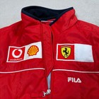 Fila Scuderia Ferrari F1 Gilet Vest Vodafone Shell Racing Team Red Size Xl