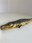 Vintage J Chein Wind Up Tin Lithographed Alligator 1930 s