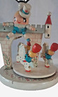 Vintage 1960s Irma Originals Wood Nursery Musical Humpty Dumpty Carosel Lamp