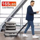 Compact Folding Aluminium Hand Truck Trolley Luggage Cart Dolly Push Foldable