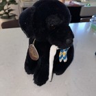 Dakin Soft Classics Black Lab Dog Stuffed Animal Vintage 1988 Plush Toy  W  Tag