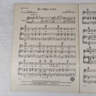 Rare Vtg 1953 Me And Juliet Sheet Music - No Other Love - Richard Rodgers