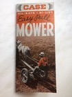 C 1940 Ji Case Mower Horse Drawn Tractor Vintage Farm Advertising Brochure