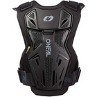 O neal 2024 Split Youth Chest Protector Lite Black Youth Mx Motocross Kids Quad