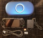 Sony Psp   1001  Bundle W 32gb Card Ext  Battery  Case   Game  tested   Cleaned 