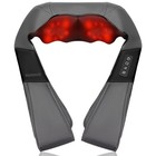Shiatsu Neck Massager With Heat For Pain Relief - Gray  Non-cordless Relaxation