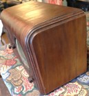 Vintage Supertone Shortwave Tube Radio In All All-wood Cabinet 