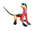 Oaxacan Wood Carving Hilario Blas Lizard Oaxaca Mexican Folk Art Alebrije Mexico