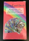 New Sealed Psychedelic Tarot Card Deck - 40 Cards Sixties Style - Traditional