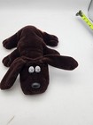 Vintage Pound Puppy Brown Plush Stuffed Animal Dog Puppy 8  1986 Tonka