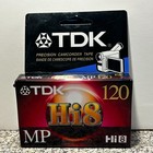 Tdk Hi8 Mp 120min Camcorder Video Tape P6-120h8mp New Sealed