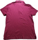 Polo Ralph Lauren Custom Slim Fit Shirt Burgundy Men L g Cotton Flesh Pony Caual