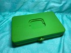 Vintage Wilson Wil-hold Sewing Box  Atomic Green 1970s
