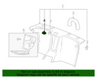 Genuine Gm Ebony Information Center Bezel 10344043
