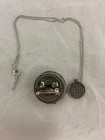 Cathedral Art Pewter Love   Romance Jewelry Necklace Brooch Earrings Box Set