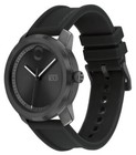Movado Bold 3601039 Trend Propel Black Dial Black Silicone Band Mens Watch