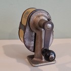 Vintage Apsco Giant Manual Crank Pencil Sharpener  Wall desk Mount  Pat  1921