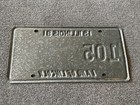Rare 1991 Illinois Vietnam Veteran Reunion License Plate All Original Event June