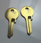 2x Vr7 Uncut Key Blanks Viro Padlock Locksmith Replacement Key Blank Pair