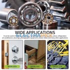 600 Pcs Metric Precision Steel Bearing Balls  Assorted Stainless Steel Loose Bic