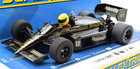 Scalextric  jps  Lotus 98t- Ayrton Senna - 1986 Detroit Gp 1 32 Slot Car C4529