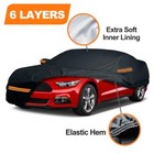 6 Layer Peva Cotton Custom Fit Ford Mustang Gt Car Cover 100  Waterproof Outdoor