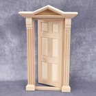 Dollhouse Miniature 1 12 Scale Plain Interior Gate Door Diy Wooden Accessories