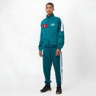 Green Tracksuit With Removable Number Patches Unisex Cosplay Outfit