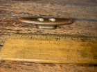 Vintage  one Only  Cast Solid Bronze 2 5 8  Cleat  Great Patina 