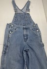 Vintage Old Navy Kids Denim Overalls 6 7 Y2k Carpenter Bibs Unisex 