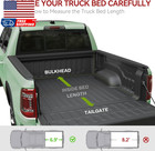 Soft Quad-fold Truck Bed Cover Fits For Chevy Silverado gmc Sierra 2500 3500 Hd