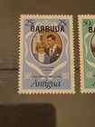 Antigua Stamps  1981 Royal Wedding Set Different Colours As Shown Lot C7