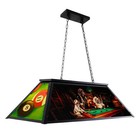 Pool Table Light   rack em Boys  