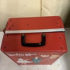 Vintage 1964 Barbie And Ken Red Vinyl Doll Carrying Case Trunk