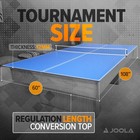 Joola Ping Pong Conversion Top With Net Set For Billiard And Pool Tables - Re   